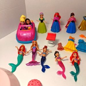 Disney Princesses & Barbie Lot